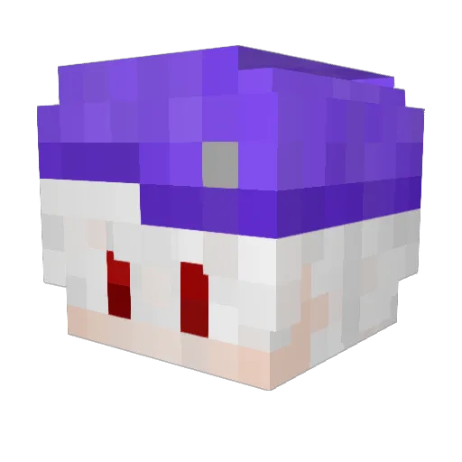 Knife_76 Minecraft avatar head, 3D render