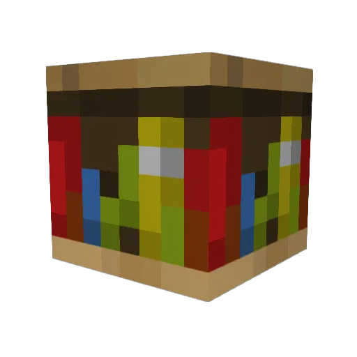 KnightConstruct Minecraft avatar head, 3D render