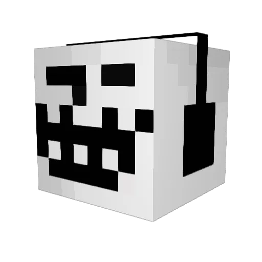 KnightEpic Minecraft avatar head, 3D render