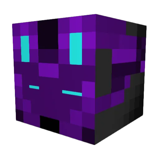 KnightF5 Minecraft avatar head, 3D render