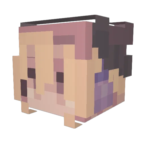 KnightOfRockz0 Minecraft avatar head, 3D render