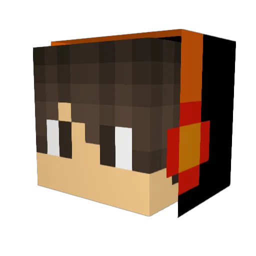KnightSlayerz Minecraft avatar head, 3D render