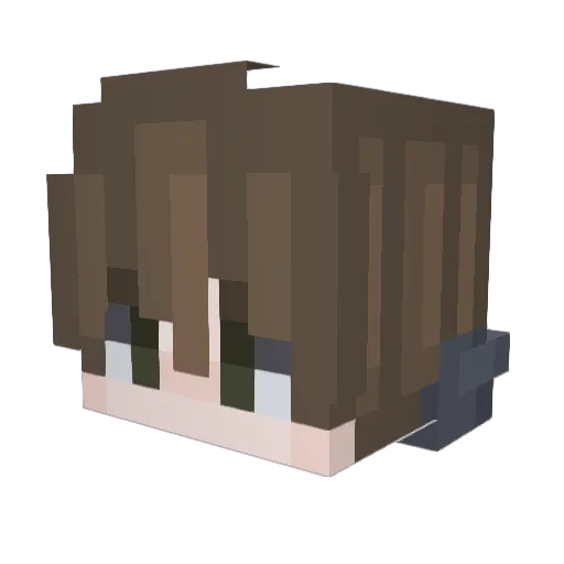 KnightTeutonicus Minecraft avatar head, 3D render