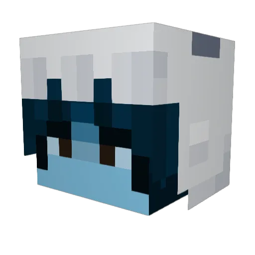 Knight_Bro Minecraft avatar head, 3D render