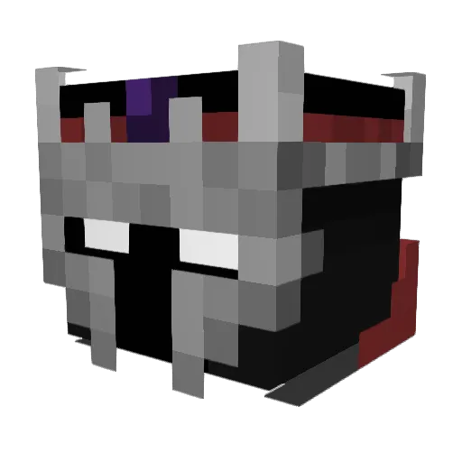 Knight_Dox Minecraft avatar head, 3D render
