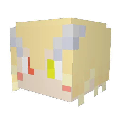 Knight_Serge Minecraft avatar head, 3D render