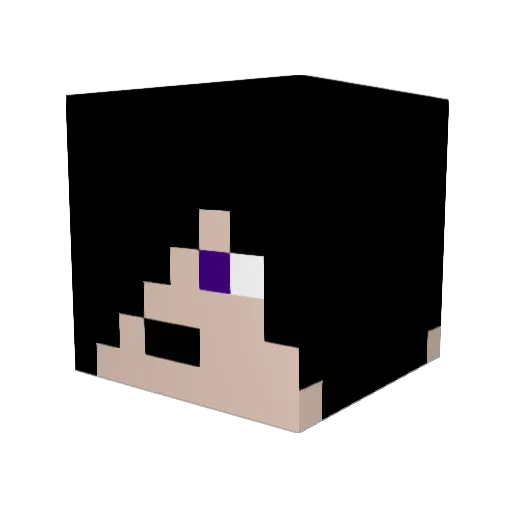Knightmares47 Minecraft avatar head, 3D render