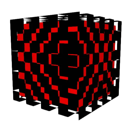 KnightnGame Minecraft avatar head, 3D render