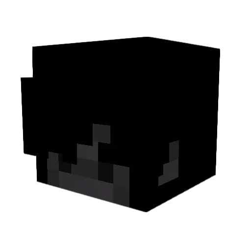 Knightory Minecraft avatar head, 3D render