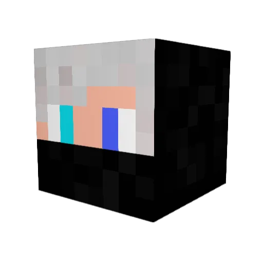 Knightpaul2007 Minecraft avatar head, 3D render