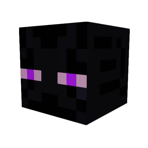 KnightsShadow Minecraft avatar head, 3D render