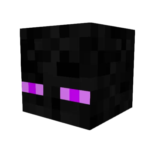 KnightshadeTV Minecraft avatar head, 3D render