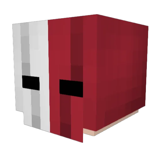 Knightwing8610 Minecraft avatar head, 3D render