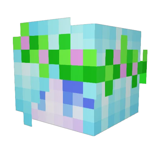 Knoet72 Minecraft avatar head, 3D render