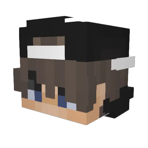 KnolgameS05 Minecraft avatar head, 3D render