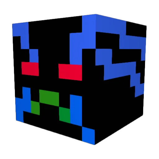 Knollo266 Minecraft avatar head, 3D render