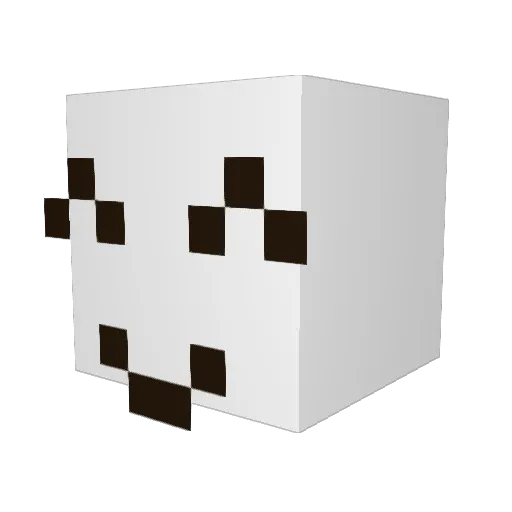 KnongChook Minecraft avatar head, 3D render