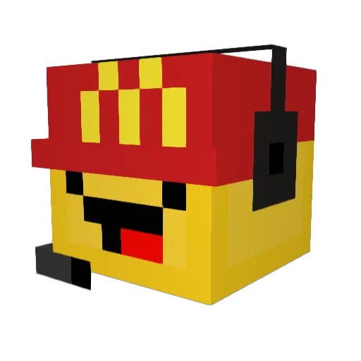 Know1__ Minecraft avatar head, 3D render