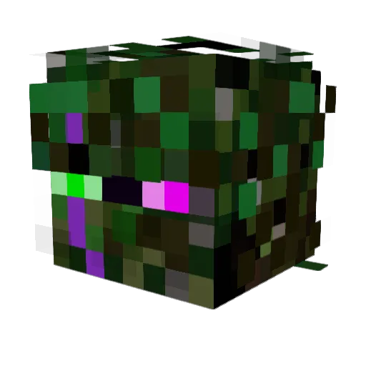 KnowItAll77 Minecraft avatar head, 3D render