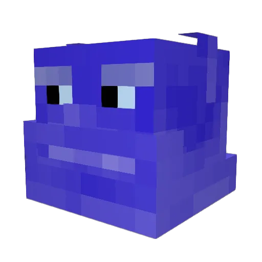 KnowRealKey Minecraft avatar head, 3D render