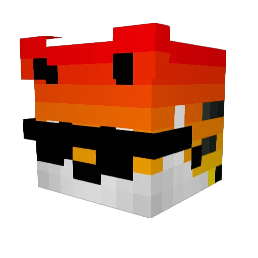 Know_No Minecraft avatar head, 3D render