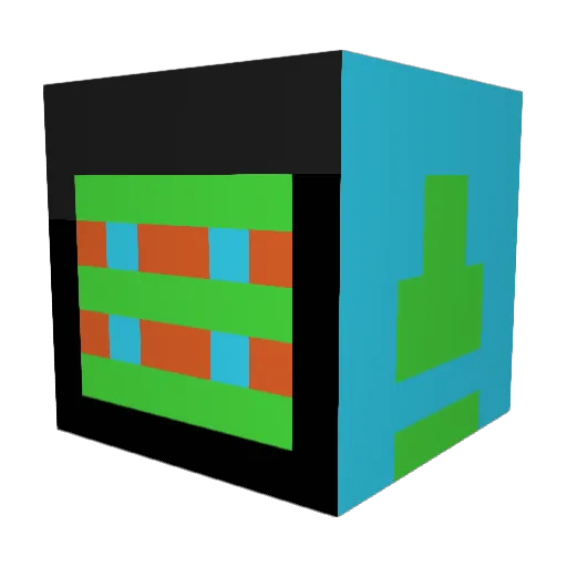 Knowlesynet Minecraft avatar head, 3D render