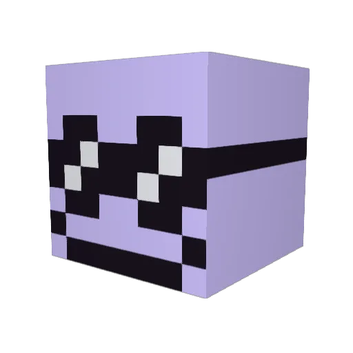 KnownAssassin Minecraft avatar head, 3D render