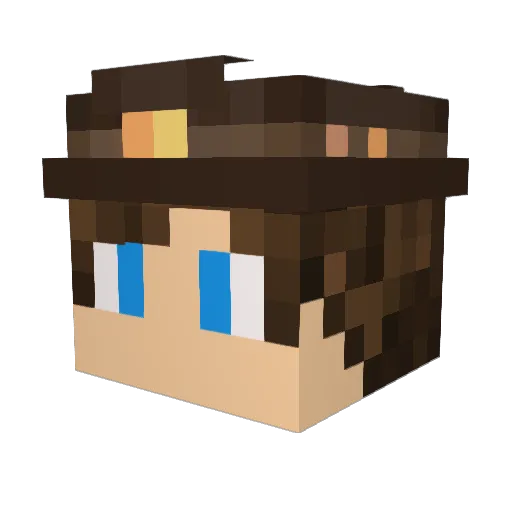 KnoxSellsBread Minecraft avatar head, 3D render