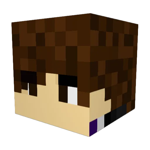 Knoxx_89 Minecraft avatar head, 3D render