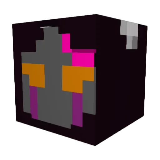 Knsc2 Minecraft avatar head, 3D render