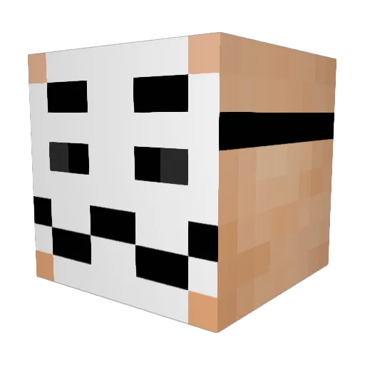 Knubben_Mc Minecraft avatar head, 3D render