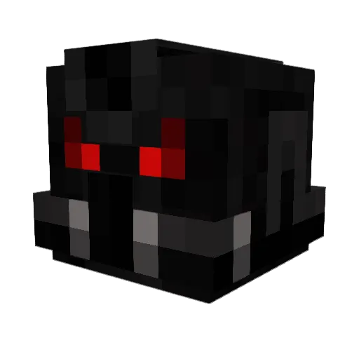 Knubinator Minecraft avatar head, 3D render
