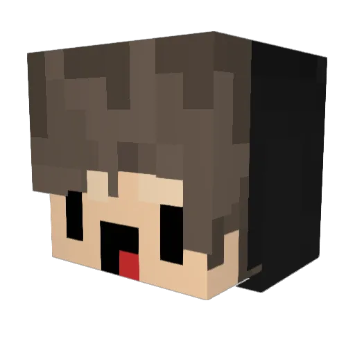 KnufflLiebtDeni Minecraft avatar head, 3D render
