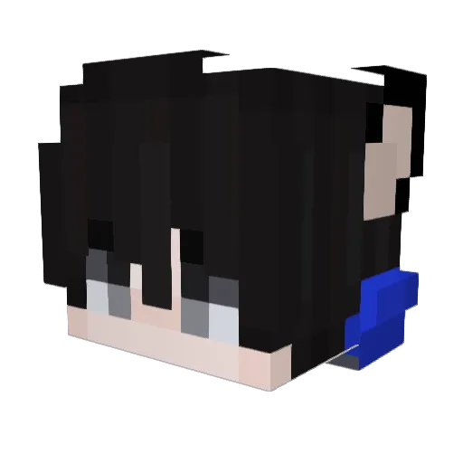 KnusperErdafe Minecraft avatar head, 3D render