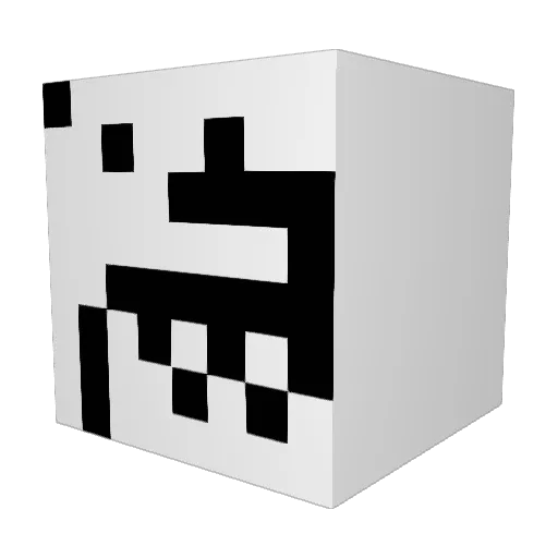 Knuttyb Minecraft avatar head, 3D render