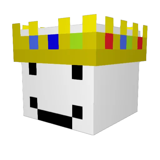 KoDiToN123 Minecraft avatar head, 3D render