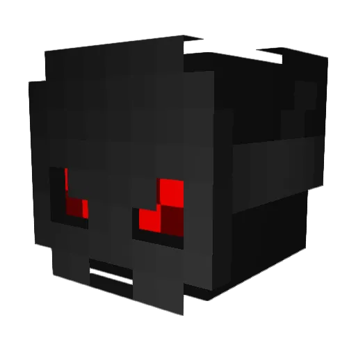 KoFiDence Minecraft avatar head, 3D render
