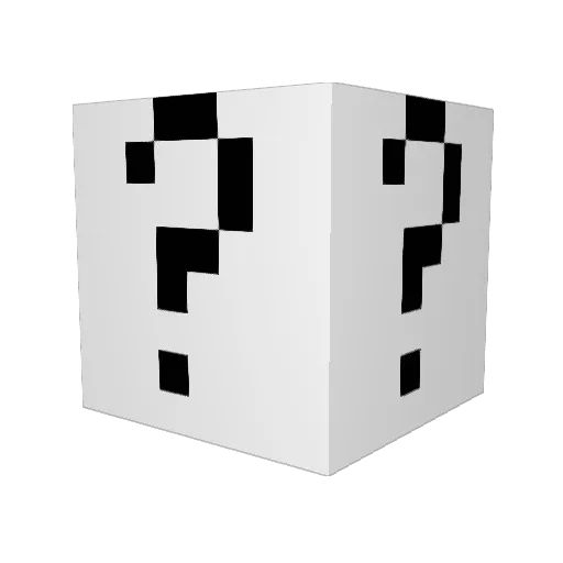 KoGaHaMo Minecraft avatar head, 3D render