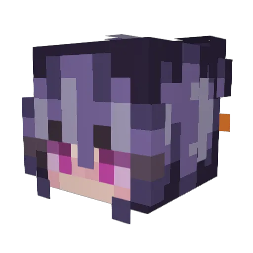 KoH_FallenSoul Minecraft avatar head, 3D render