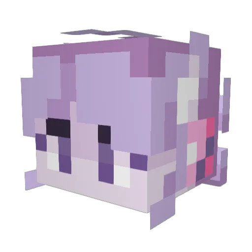 KoJo_59 Minecraft avatar head, 3D render