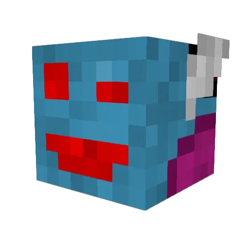 KoKoSki98 Minecraft avatar head, 3D render