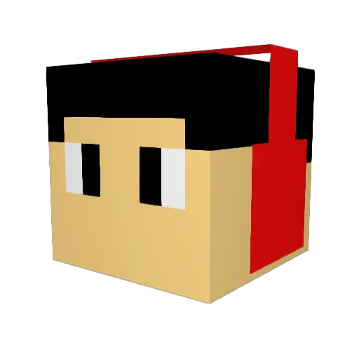KoS_Xtreme Minecraft avatar head, 3D render