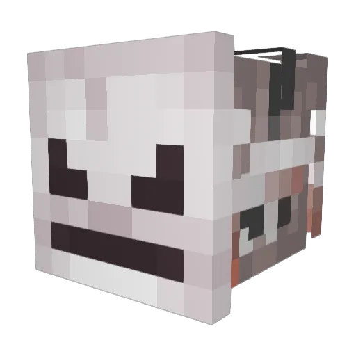 KoShAZa Minecraft avatar head, 3D render