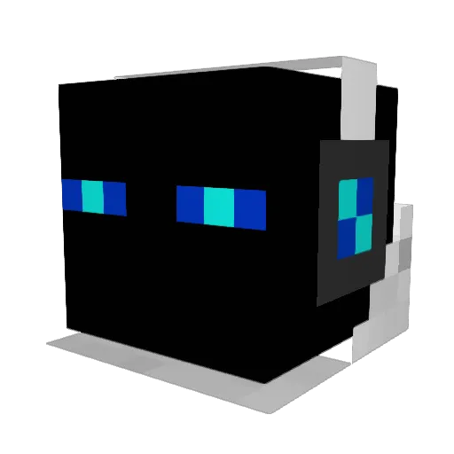 KoT3_ Minecraft avatar head, 3D render