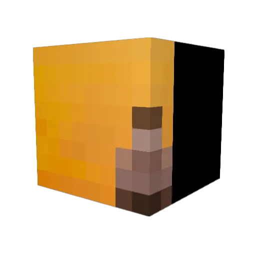 KoYa7420 Minecraft avatar head, 3D render