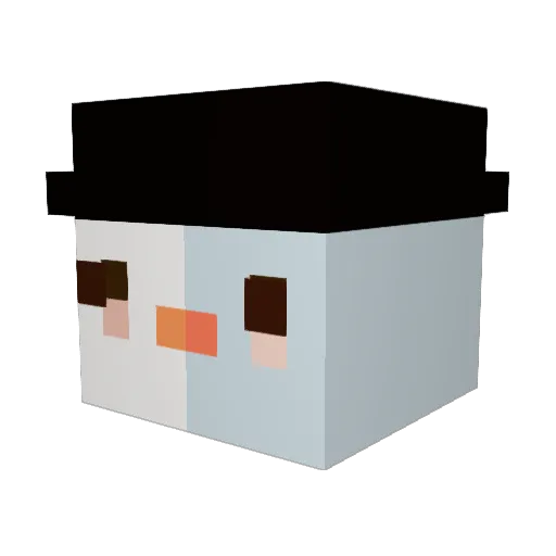KoZeyn_n Minecraft avatar head, 3D render