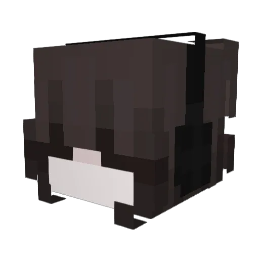 KoaDLeafwing Minecraft avatar head, 3D render
