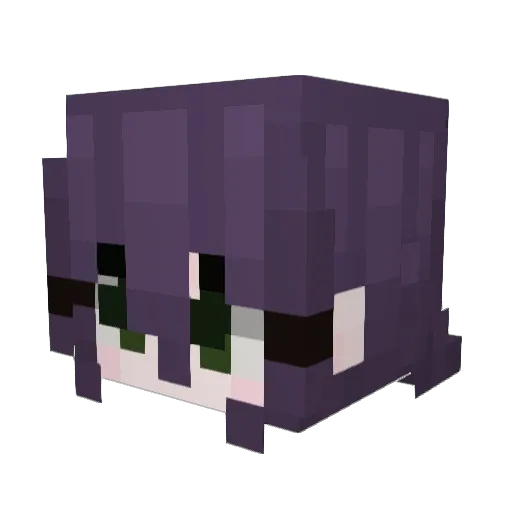 Koal4a Minecraft avatar head, 3D render