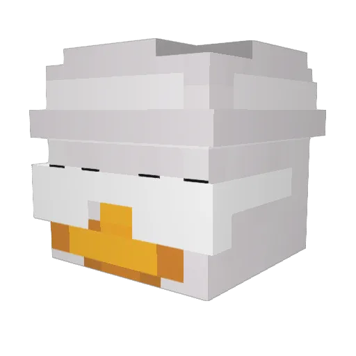 KoalSiena Minecraft avatar head, 3D render