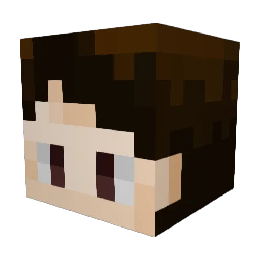 KoalaJt Minecraft avatar head, 3D render